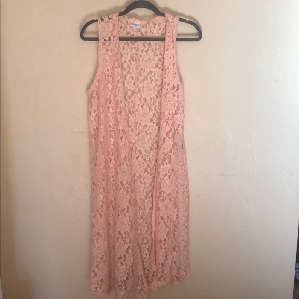 Lularoe Joy lace vest